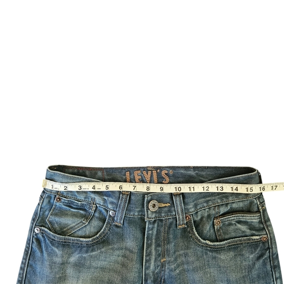 Vintage Levi's 514 Slim Straight Jeans Men's 32X30 Flap Pockets - Picture 9 of 16